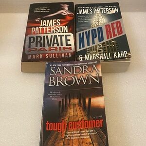James Patterson and Sandra Brown Book Set
